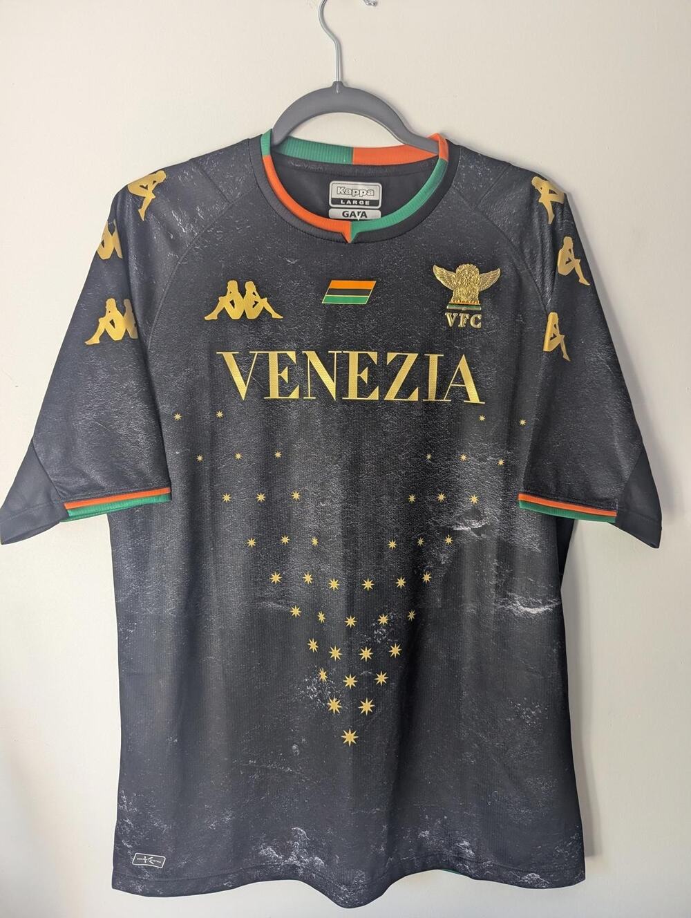 Venezia 2021-22 Home Jersey Men's Large Kappa Authentic Serie A Kit